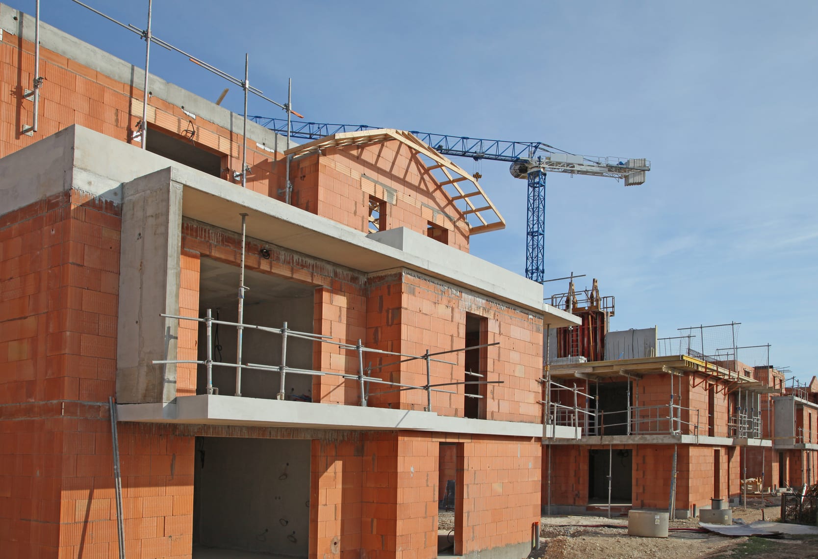 construction de maison en briques