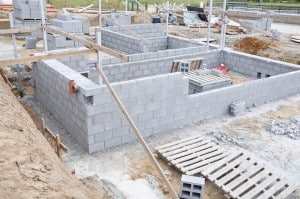Construction fondations maison
