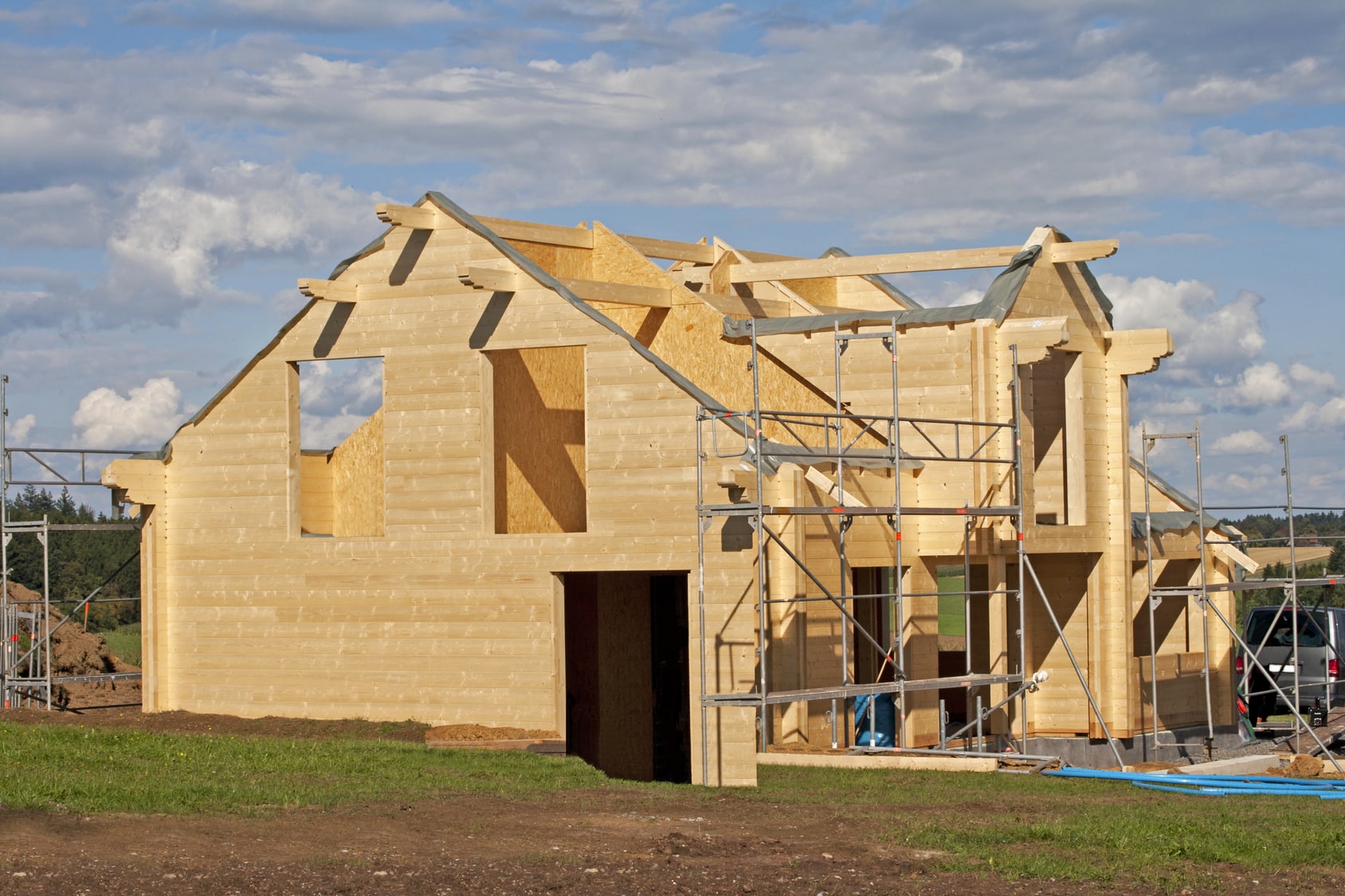 maison en bois