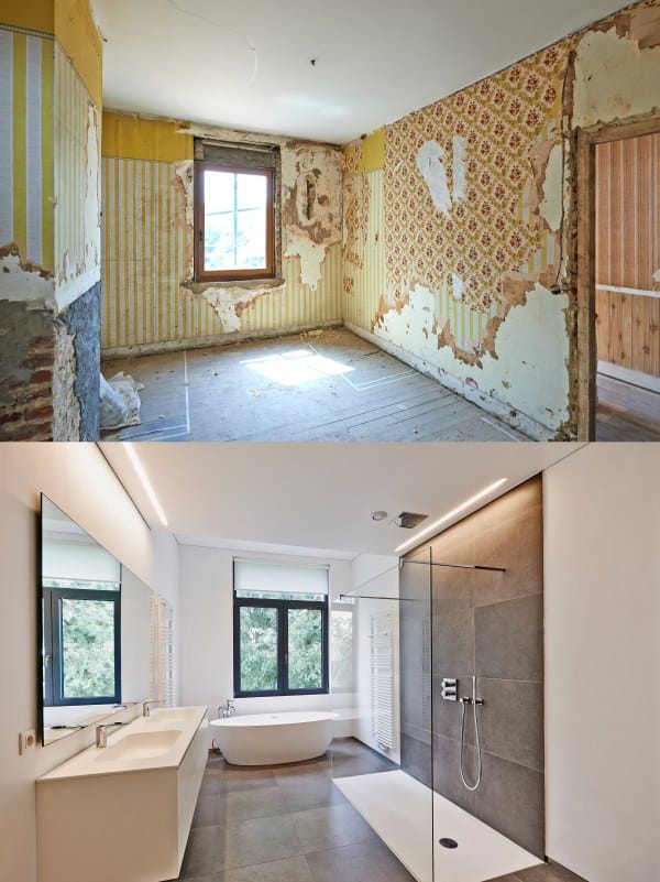 Tarif de rénovation d'une maison