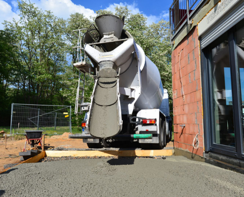 Prix terrasse en béton désactivé