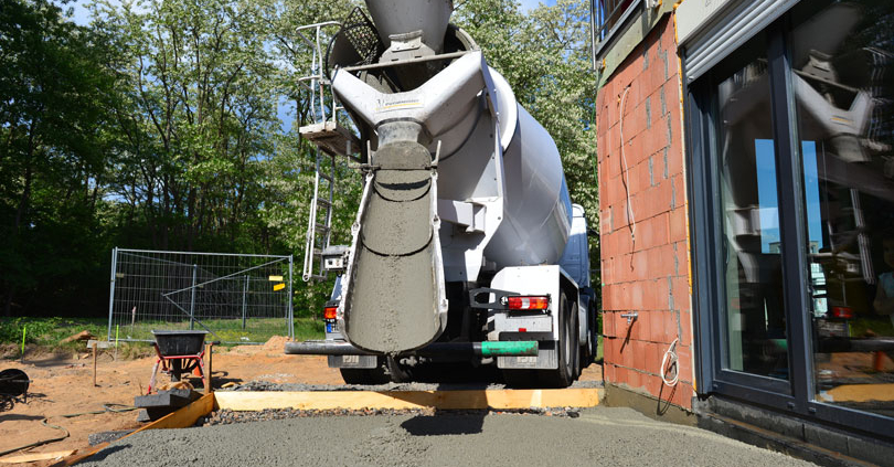 Prix terrasse en béton désactivé