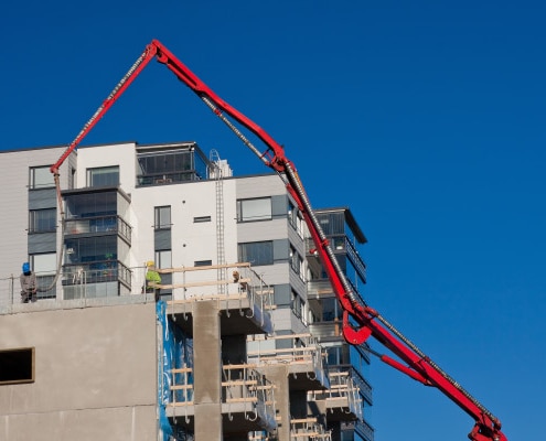 Quel budget pour une toupie de béton avec pompe ?