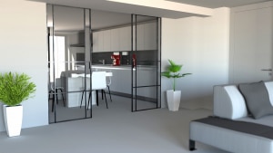 Cloison pour salle à manger