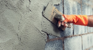 Enduit d'un mur