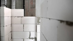 Construction d'un mur intérieur