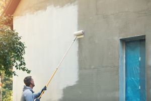 Peinture de mur extérieur