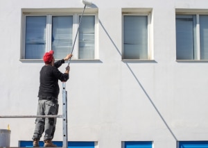 Peinture d'une façade