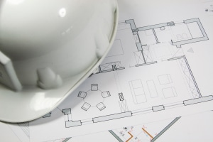 Plan d'une extension de maison