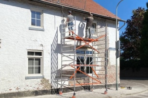 Ravalement de façade en brique