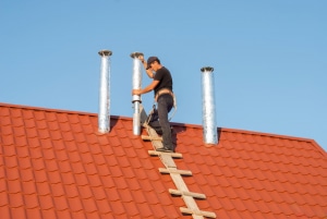 Installation de conduit de cheminée