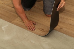 Revêtement de sol pvc imitation parquet