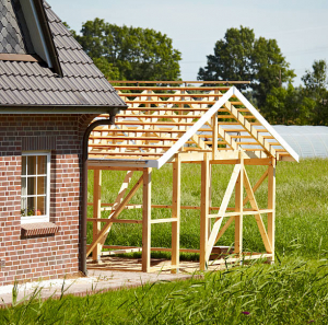 Extension de maison en bois en kit