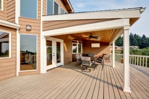 Veranda en bois