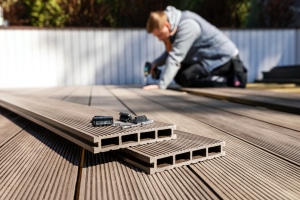 installation d'une terrasse en composite